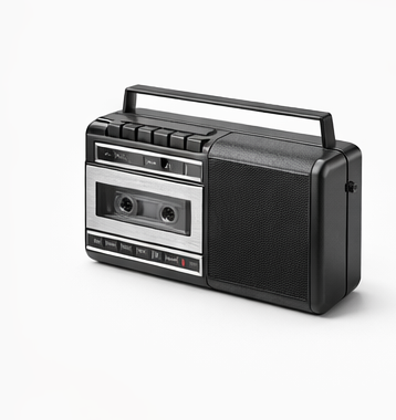 Kassettenrecorder + Kassettenpack 2x